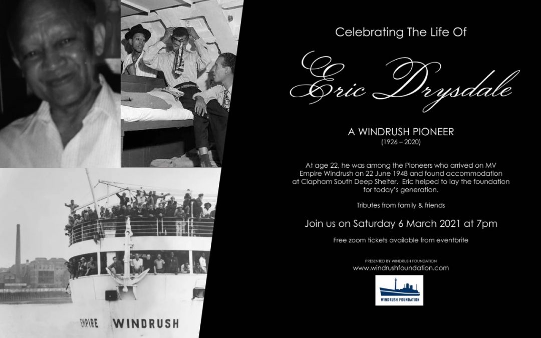 Celebrating the life of Eric Drysdale